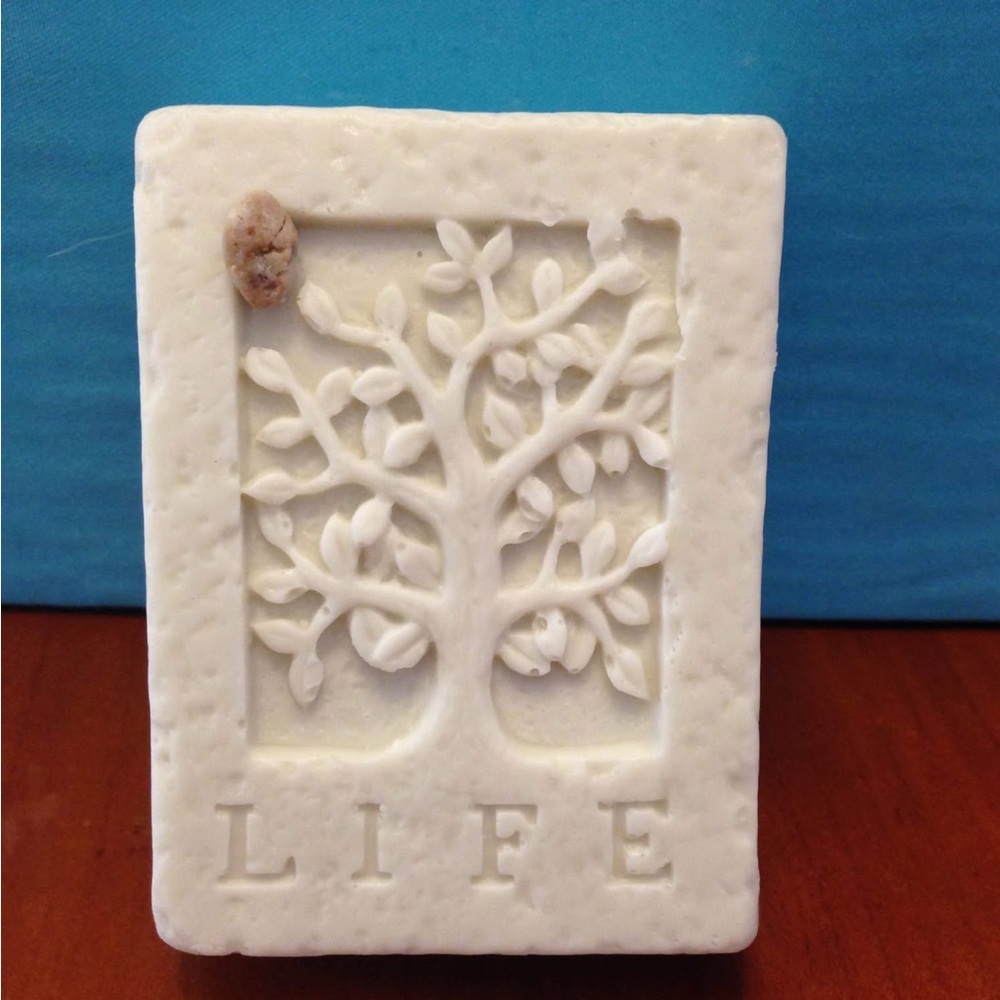 White Tree of Life Decorative Soap